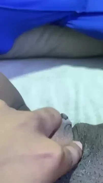 Stepmom masturbates with her tight pats Clip 1