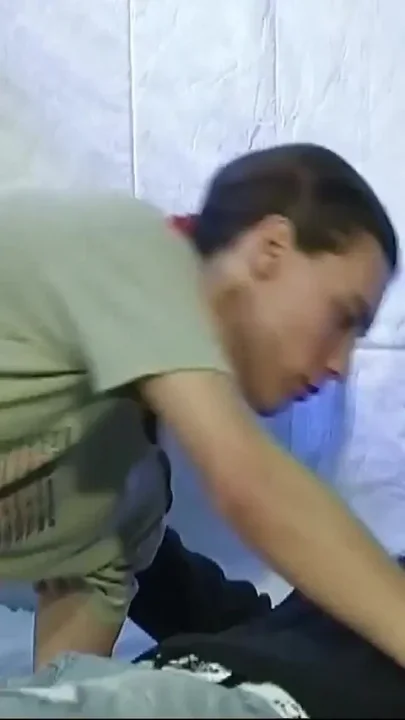 Muscular gays fucking in bathroom