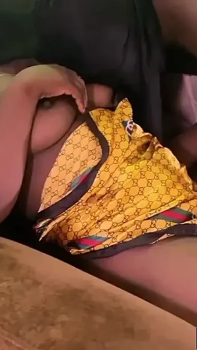 Ebony Black Bitch Receive Two African Black Cock
