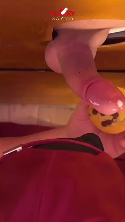 Cookie & Cream - Just Turned 18 at Gloryhole His Dream Cock Twitches Nervously –
