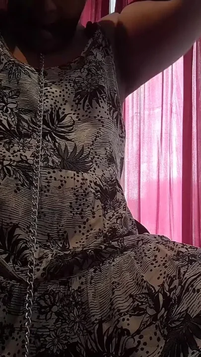 Chained and Gagged Thicc and Sexy Transgirl Touches Herself