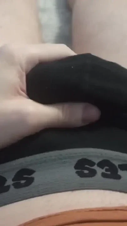 Rubbing dick in underwear – huge Load in my pants Clip 1