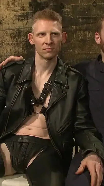 Dockworker Gets Taken Down and Fucked by a Leather Dom