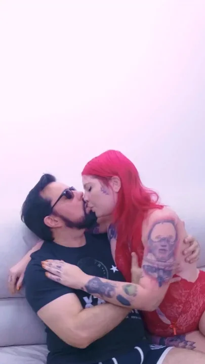 Naughty Redhead Likes to Fuck on the Couch of the Married