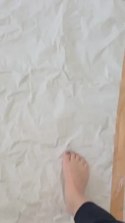 Foot Art - Painting with Feet