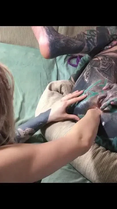 Dreadlocks & Tattoos Quick Latex Anal Fisting & Solo Play Clip 1