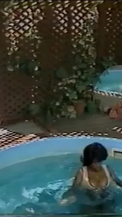 Busty Black Lesbian in the Tub