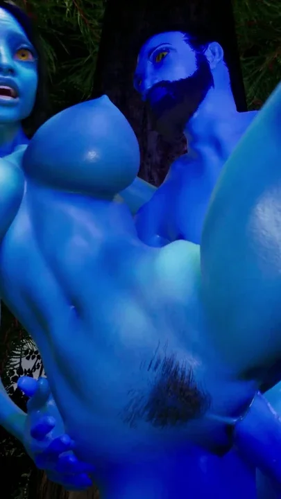 Hairy Avatar pussy hard pounded until the orgasm