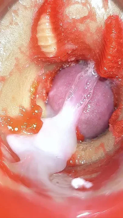 Camera in Anal Cervix POV Tiny Cucked by Giant ''couple'' Cum in Anal and Creampie - Asmr
