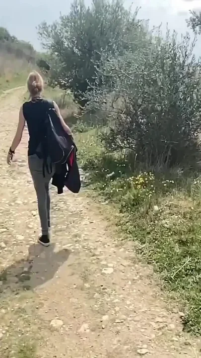 Excursion in the Mountain Sucking Cock