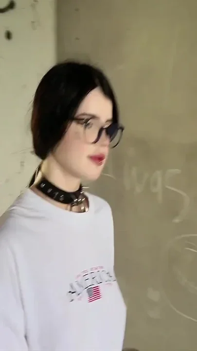 Hard Sex with Slutty Alternative Girl in an Abandoned Building