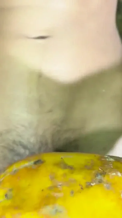 My stepbrother masterbation in room with fucking fruit Clip 1