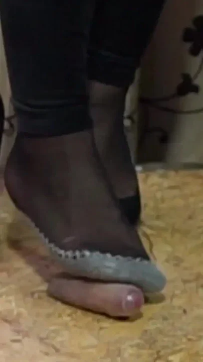 Cleca with heels until ejaculation Clip 2
