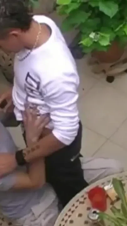 Sexy french twinks fucking outdoor