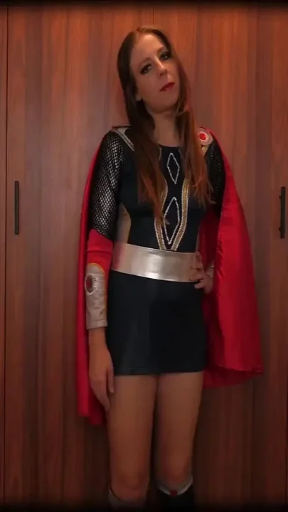 A Steamy Encounter with Female Thor