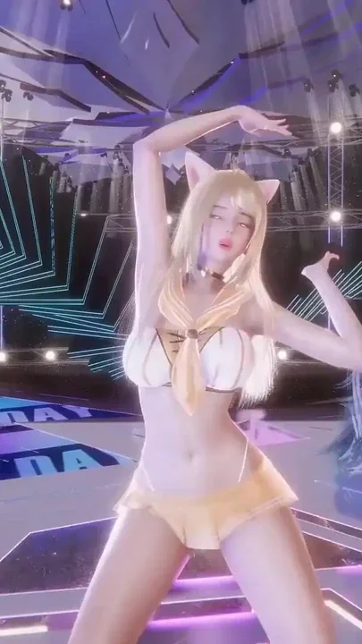 MMD SECRET NUMBER - WHO DIS Ahri Akali Seraphine Kaisa Evelynn Sexy Kpop Dance