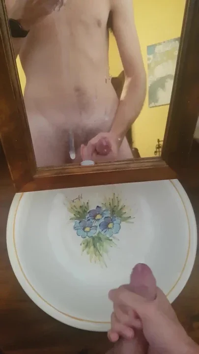Can You Hold It Longer Than Me Uncut Mirror Jerk Clip 1
