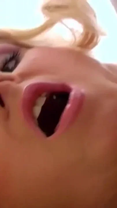 Blonde babe gets pissed and fucked in the bathroom