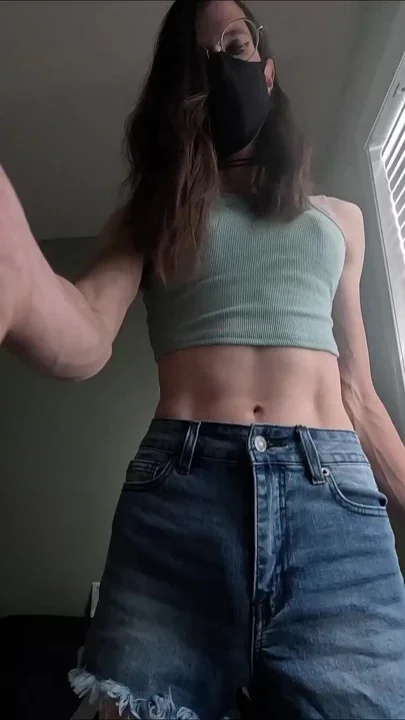 Help Me Wmy Tight Shorts & Big Cock