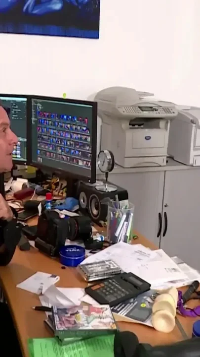 Redhead girl enjoys big cock with the boss in the office