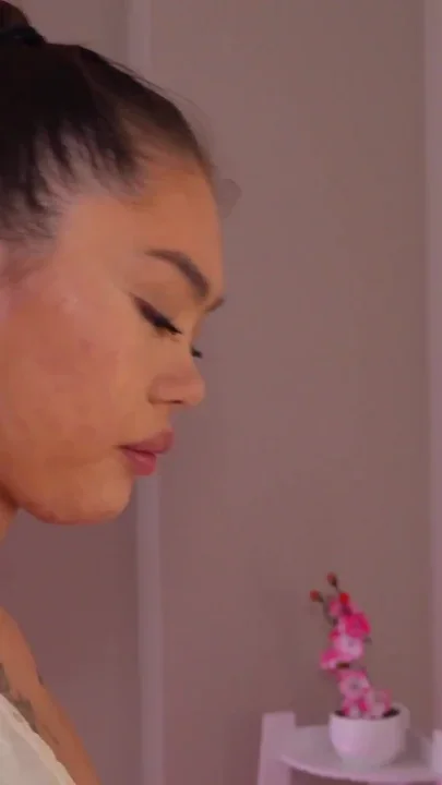 Don't Touch Me Petite Asian Girl Fucks and Brings a Stranger with a Huge Cock to