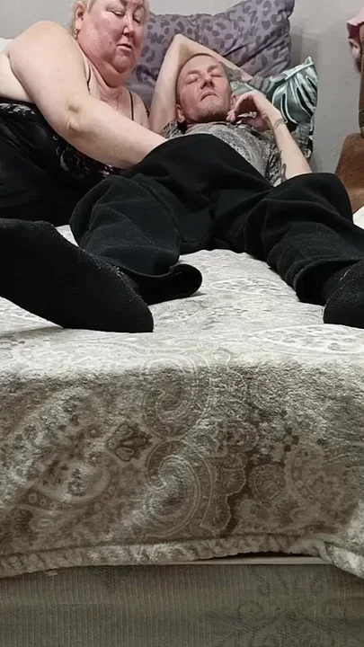 On a Day off Stepmom Sucks Cock and Swallows Cum