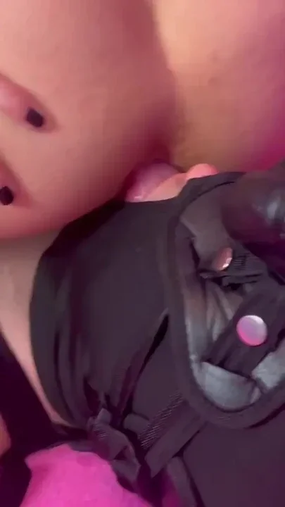 Ass to Mouth Dildo on His Forehead Trailer Clip 1