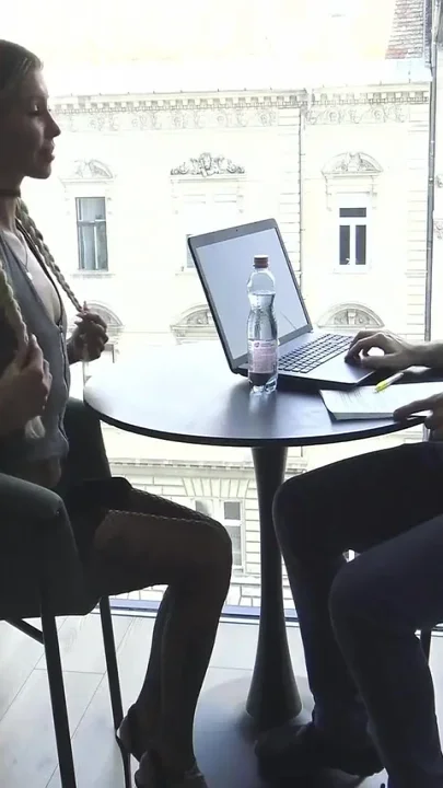 Job Interview Ends with Foot Licking