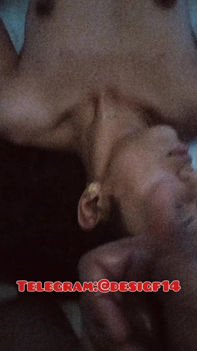 Desi girl friend cum inside the mouth horney indian eats cum