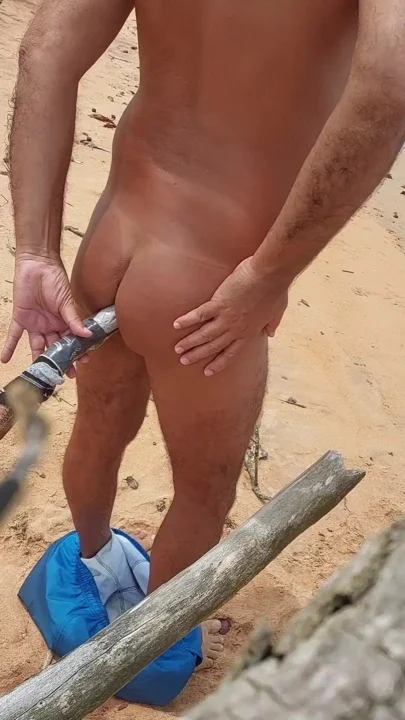 Ladysilva gay masturbacao anal na praia