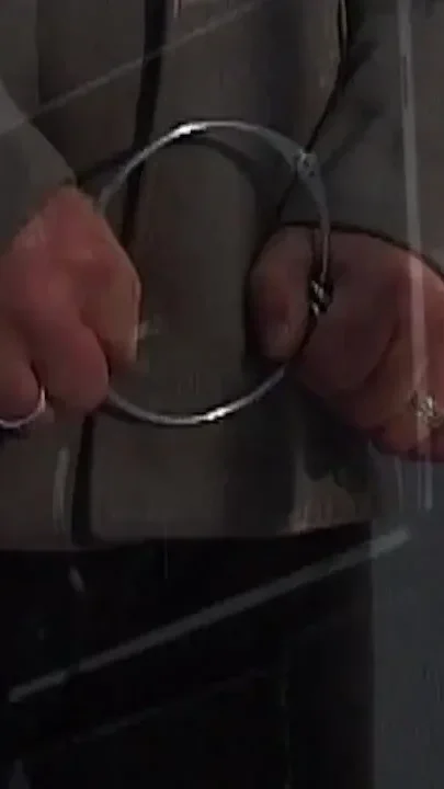 Blonde with Big Tits Fucks Guard - Asian Inmate Joins the Action