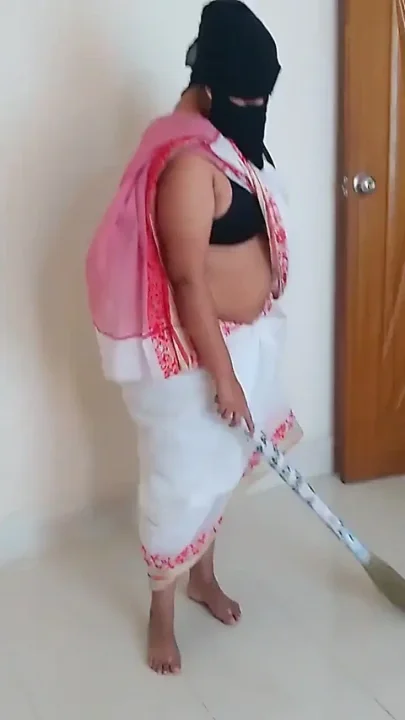 Indian Maid Fucked by Owner While Sweeping House