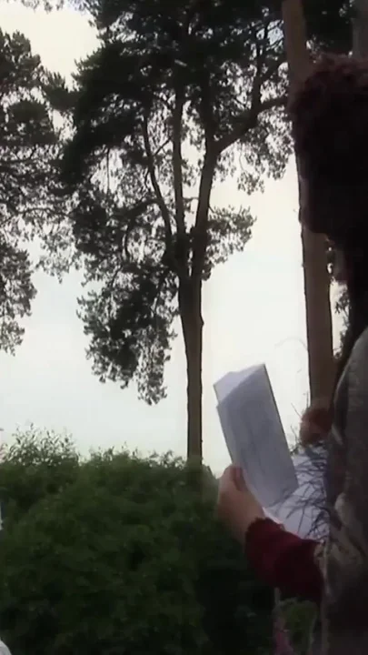 3some outdoor parody with horny MILF