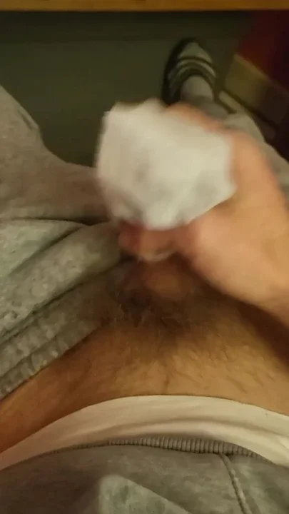 Cum in women's socks
