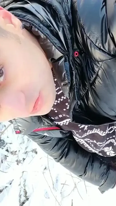 Cold Forest Jerk off - Different Angles of Dick Jerking and 2 Cumshots