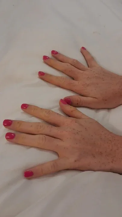 Just got my nails done do you think they would look good wrapped around your meat x