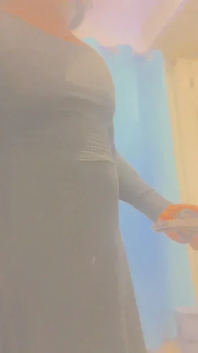 Sissy playing with her toy