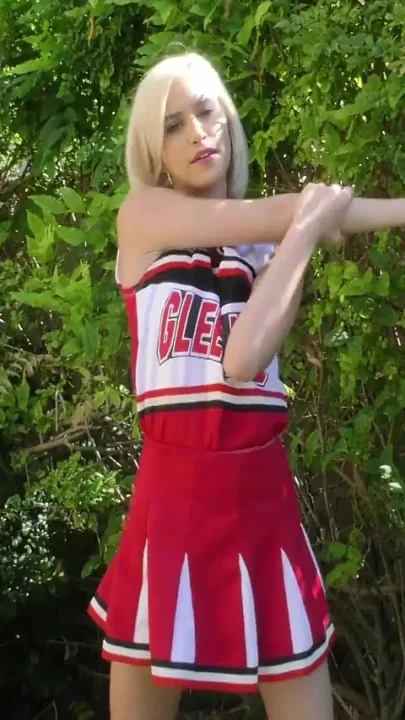 Petite Blonde Cheerleader Kiara Cole Loves Every Inch