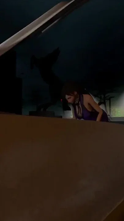 Tifa Fucked While Stuck
