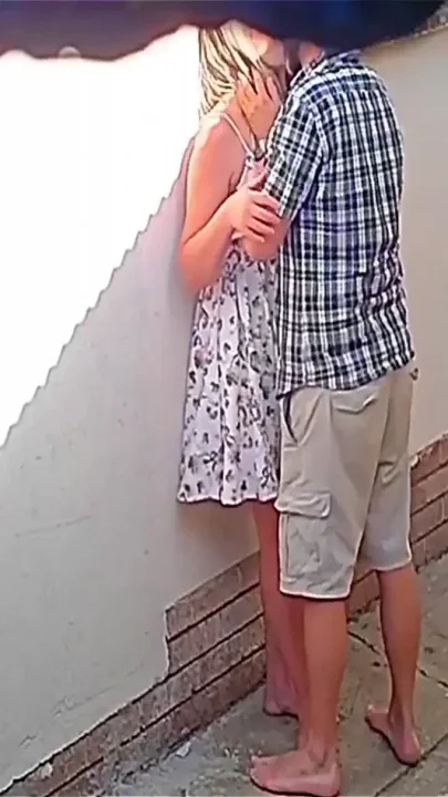Camera Caught Couple Fucking Outside Public Restaurant