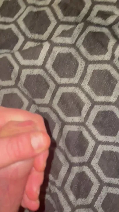 Cum from hurry cock