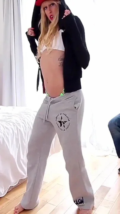 Rebellious Blonde Tattooed Teen Gets Banged Really Hard on the First Date
