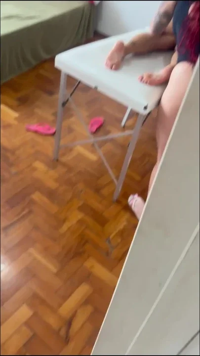 My Wife's Friend Came For A Massage I stayed hidd&n watching everything POV