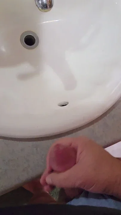 Cum in my sink