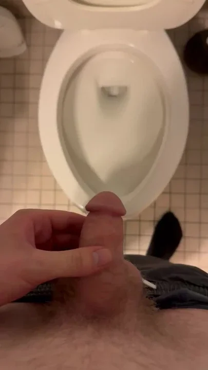 Quick piss before I shower 2
