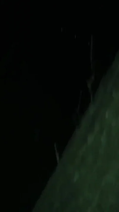 Outdoor Cumshot in Condom and Rubbing Cum Inside Condom on Cock