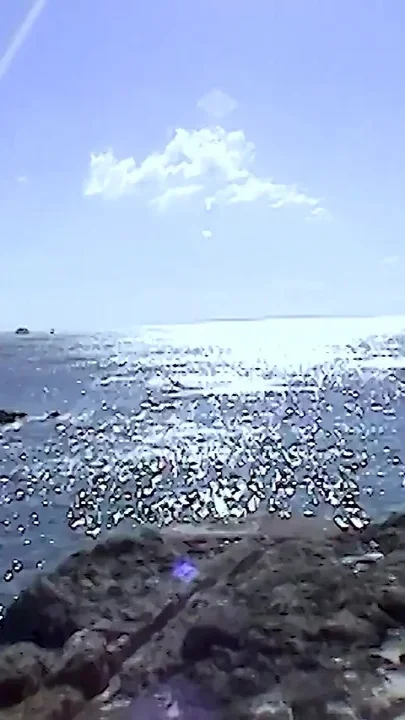 Wet Cunt Fucked by Vibrator on the Beach