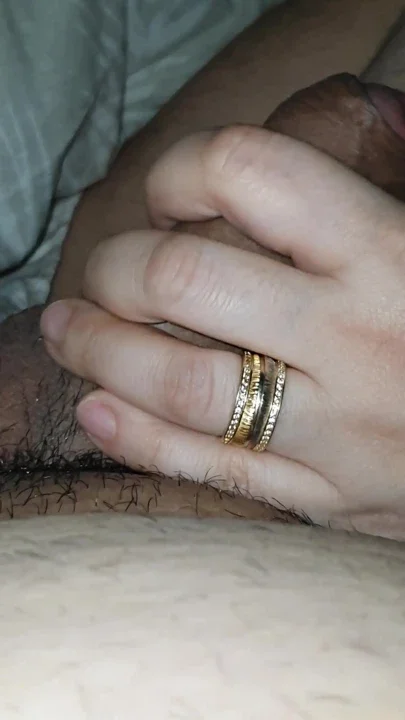 Step son on his birthday wishes a handjob from step mom and he get it Clip 1