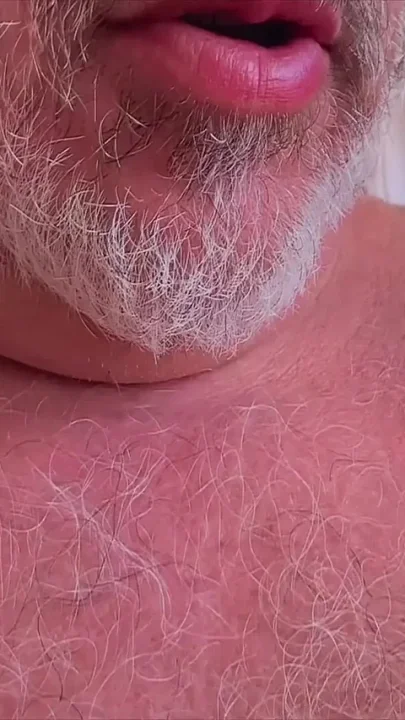 Fat Big Belly Masculine Bearded Blue Eyed Big Cucumber with Bull Balls