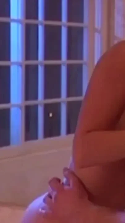 Fingering Hairy Pussy in Bathtub Till Tongue Out Begging